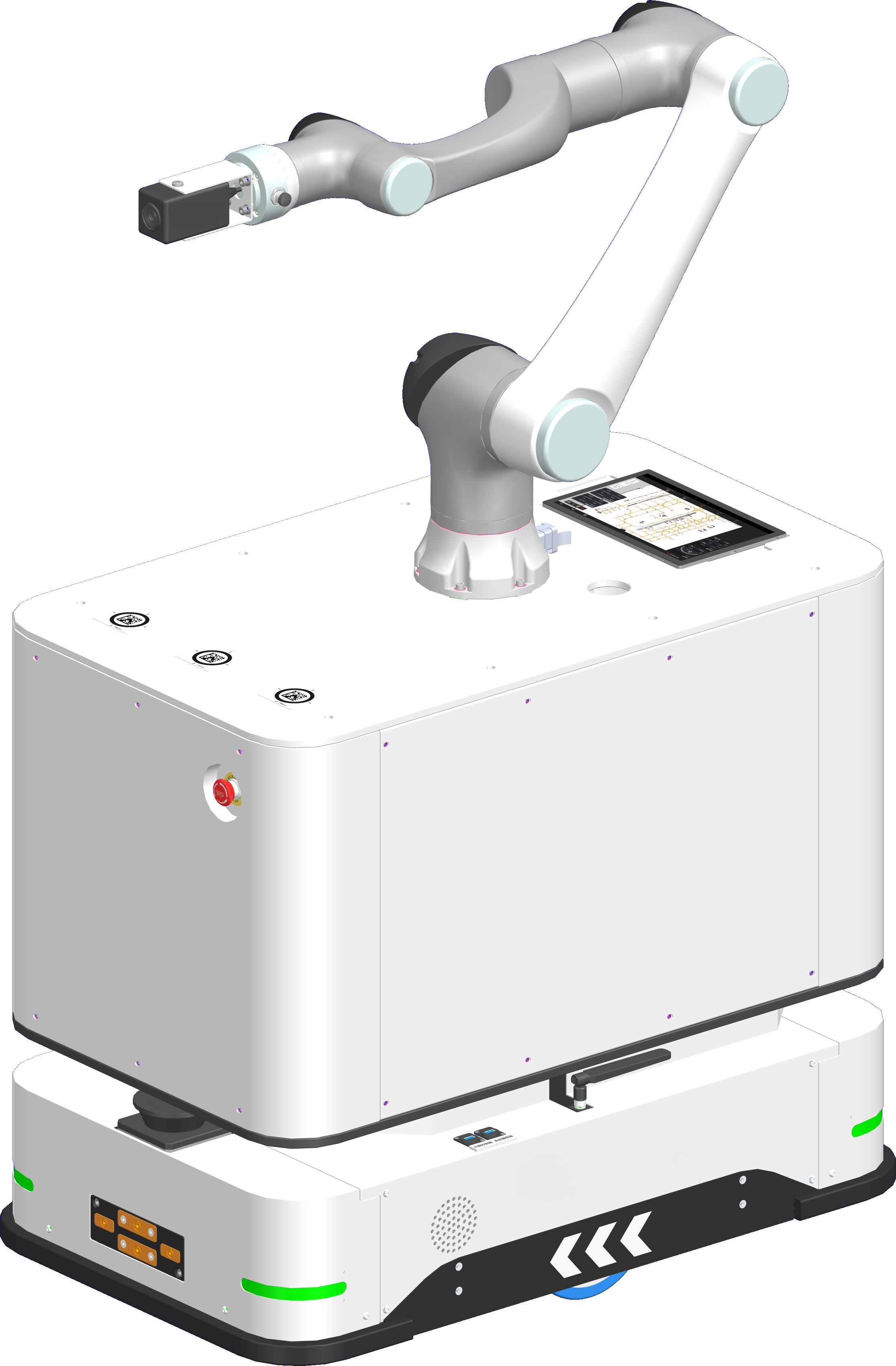 BotOnly AMR-CU-105 Composite Mobile Manipulator AMR