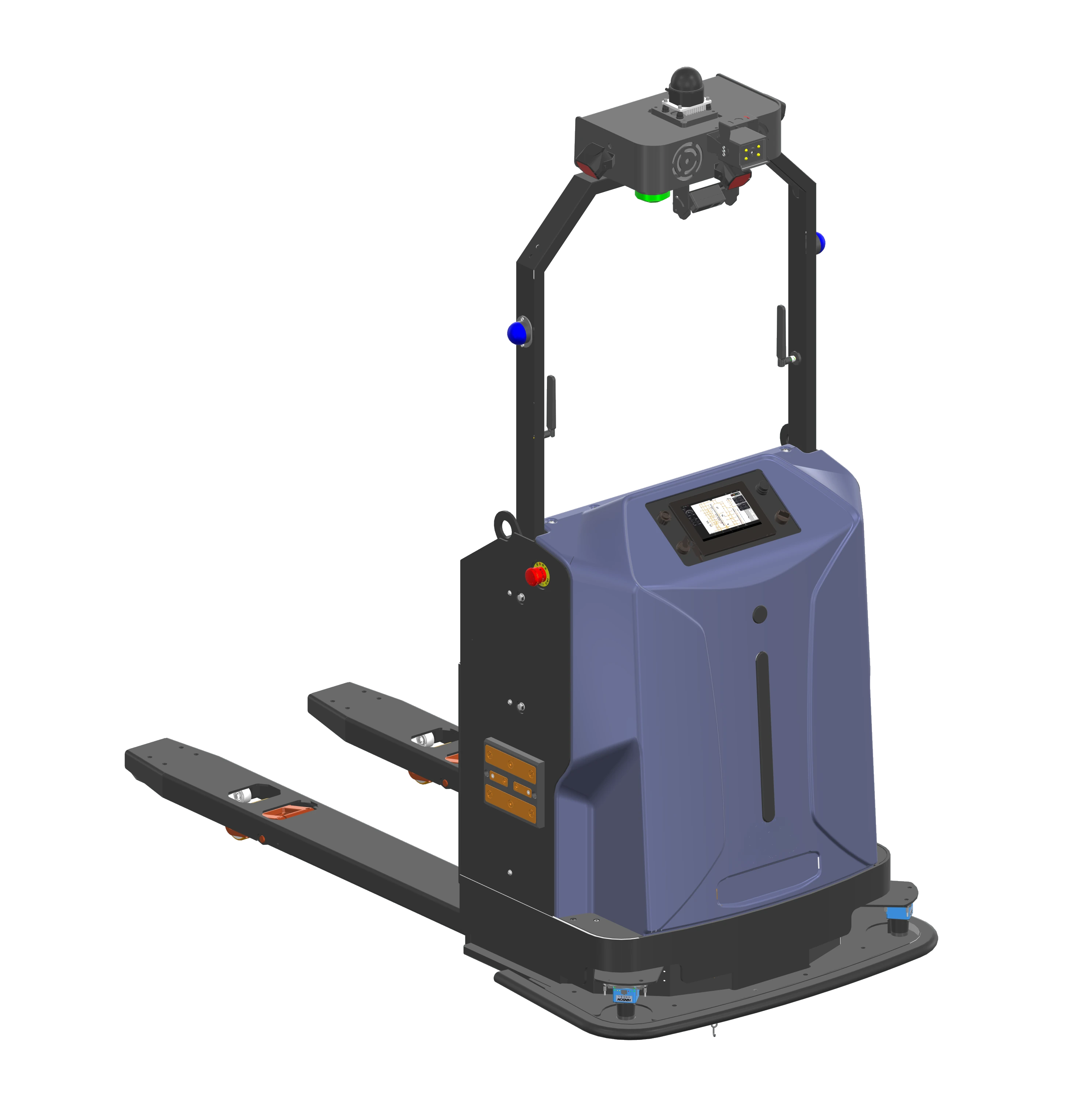 BotOnly FLT-PH-110 Block-Pallet Handling Forklift