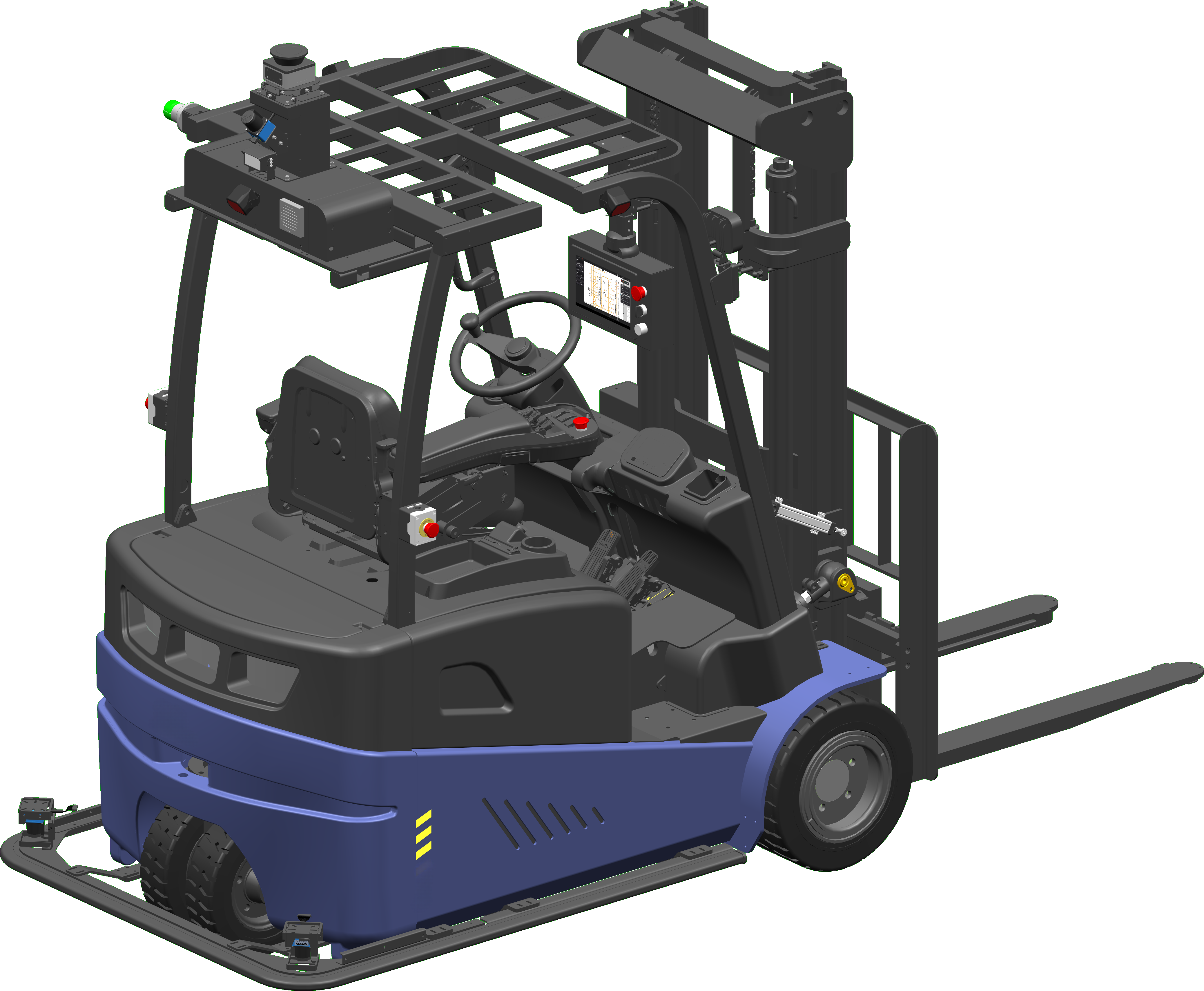 BotOnly FLT-CB-105 Outdoor Autonomous Counterbalance Forklift