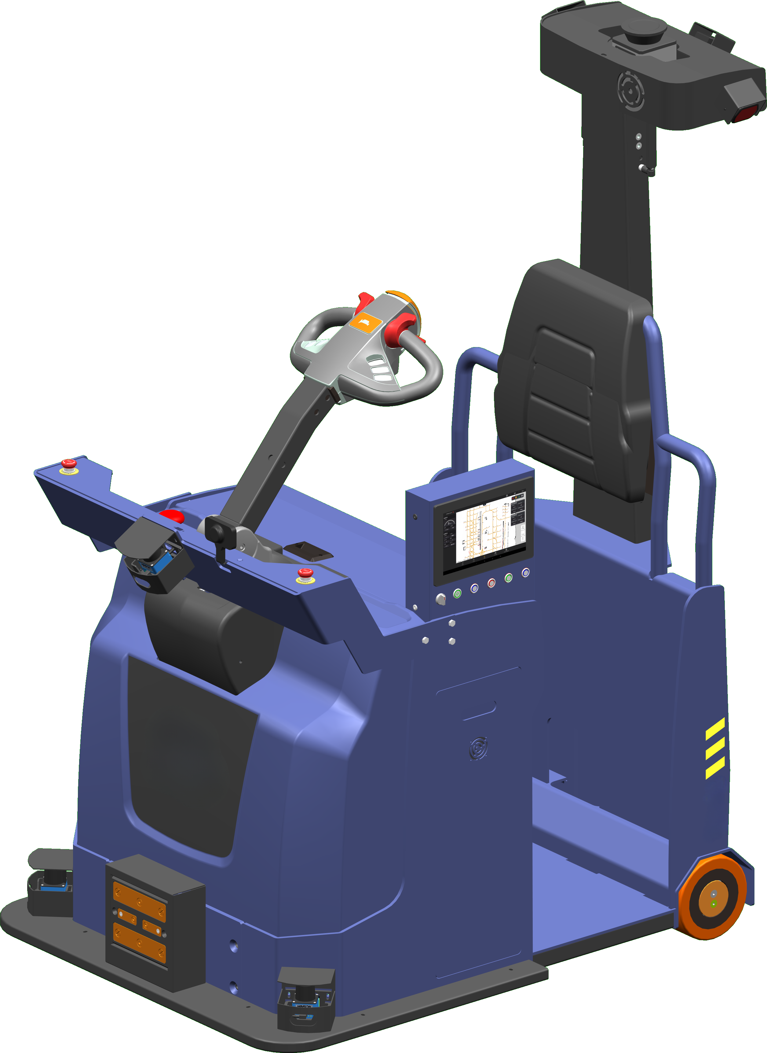 BotOnly AGV-TT-101 Autonomous Tow Tractor