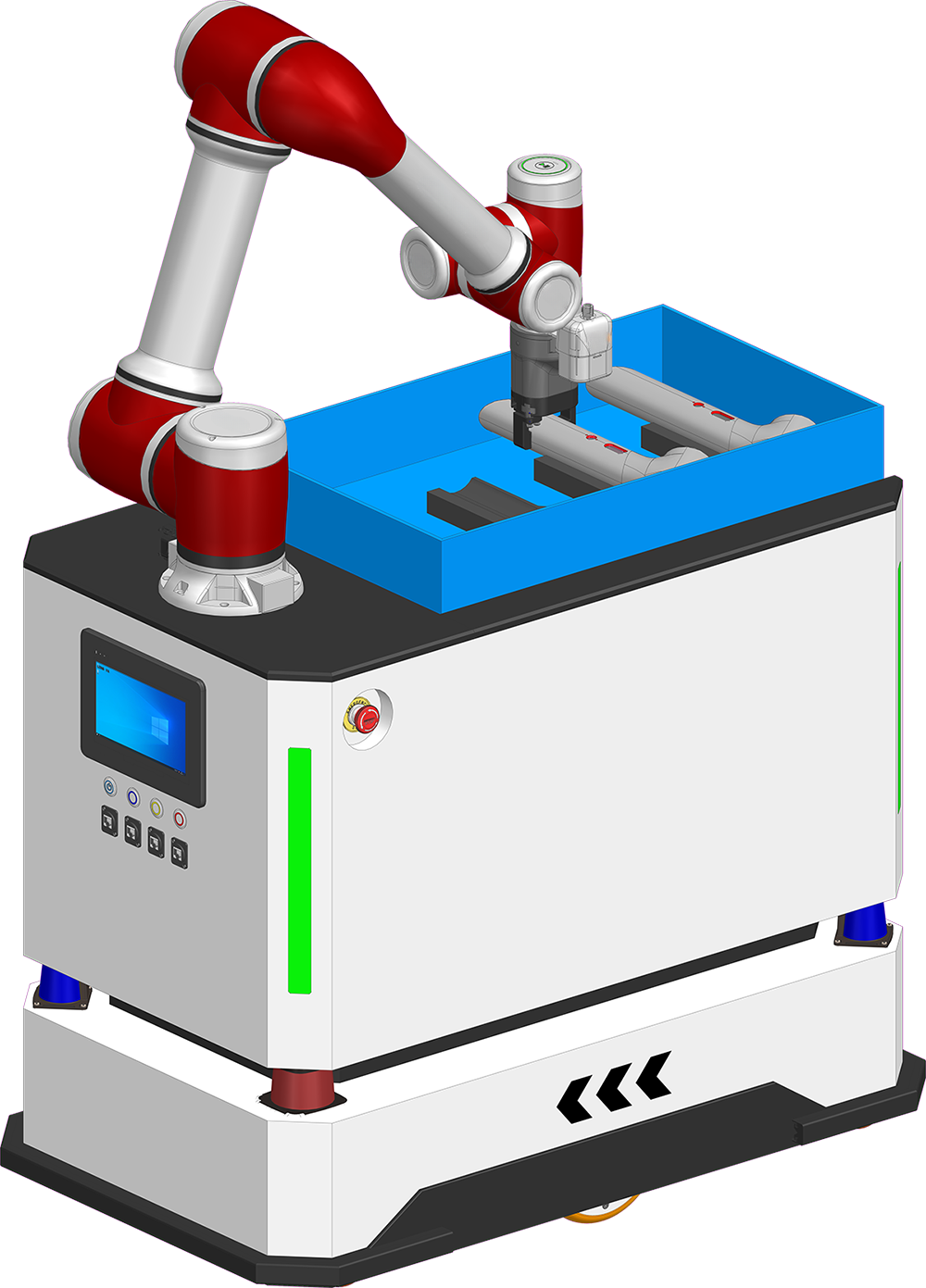 BotOnly AMR-CU-106 Differential-Drive Composite AMR
