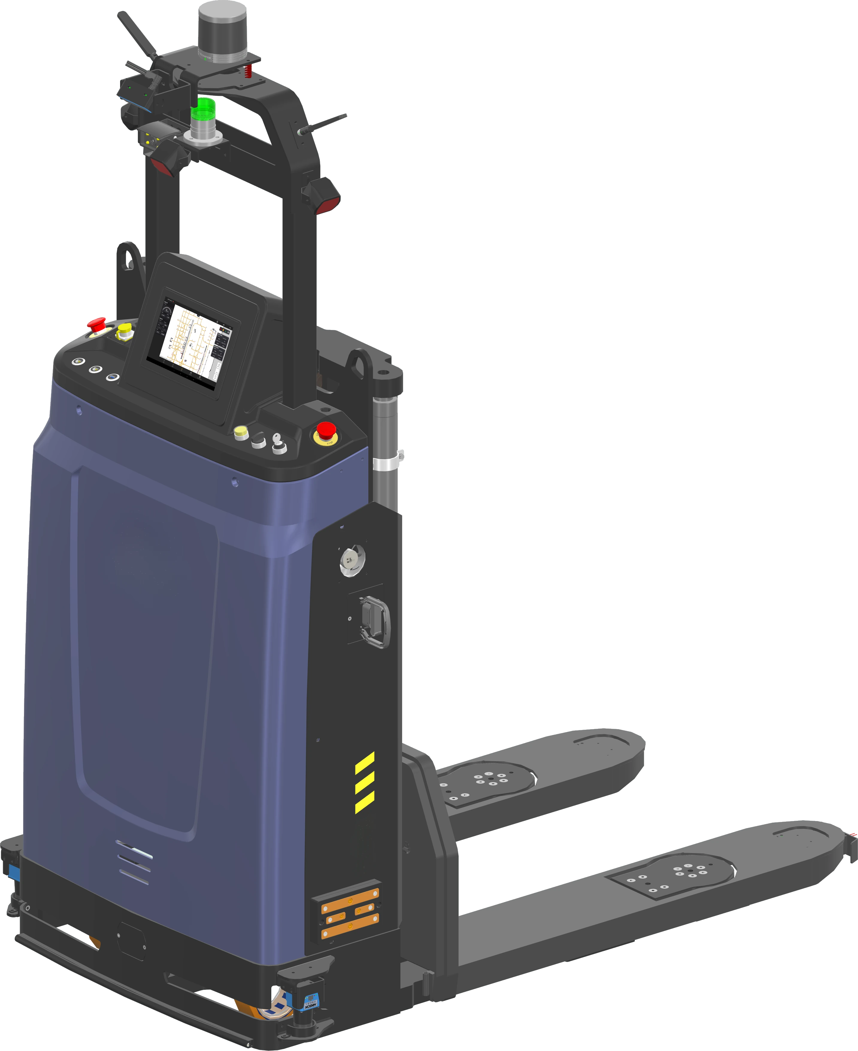 BotOnly STC-PS-108 Omnidirectional Pallet Stacker