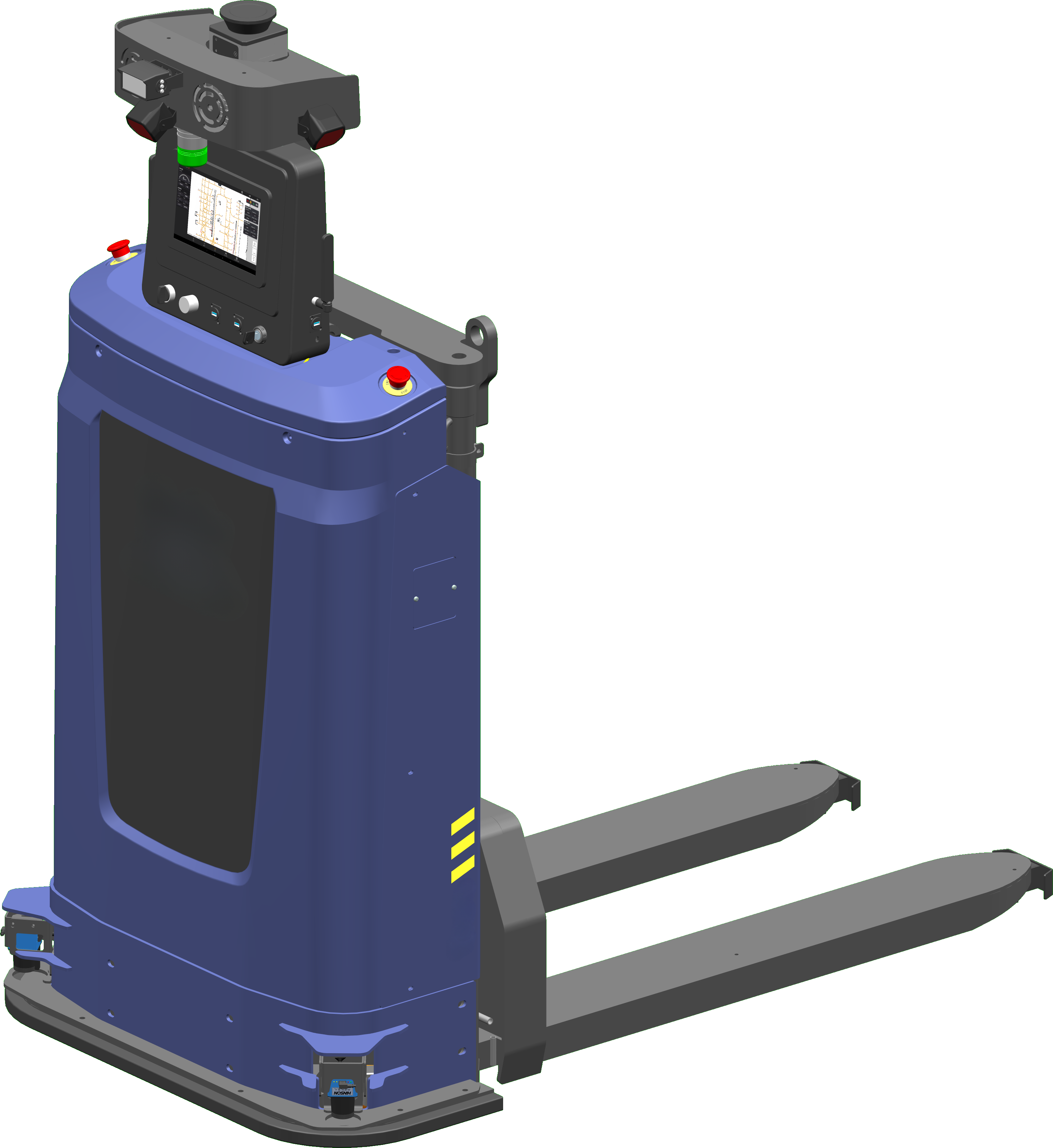 BotOnly STC-PS-102 Compact Pallet Stacker